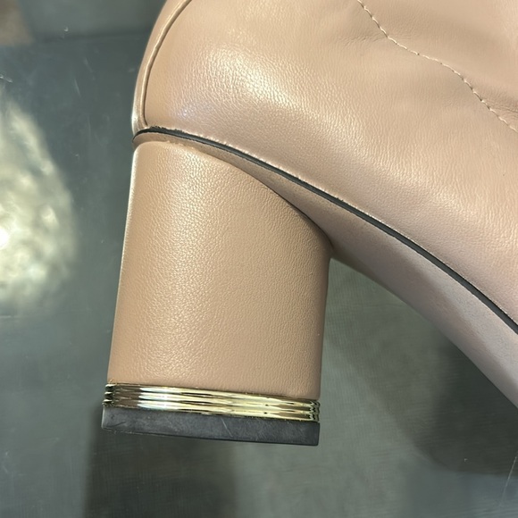 Franco Sarto Over Knee Nude Thigh high Boots Taupe US 8 - Picture 2 of 13